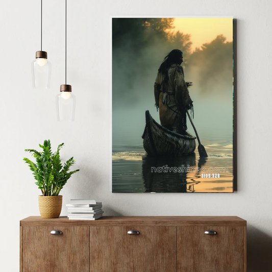 Whispers of the Morning Mist Canvas