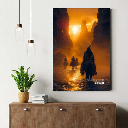 Stream Drum Child Canvas