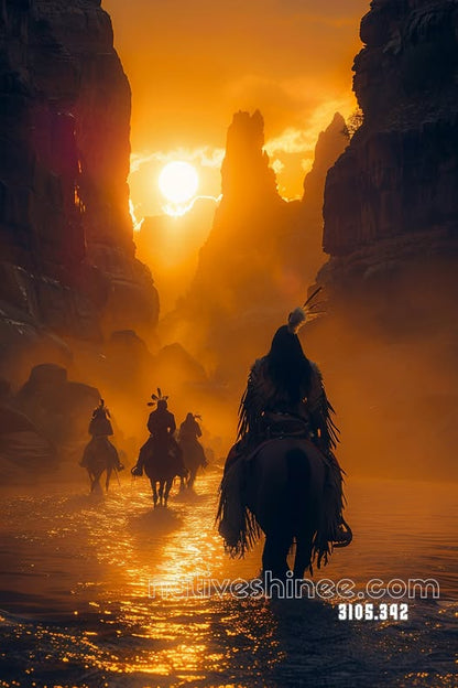 Stream Drum Child Canvas