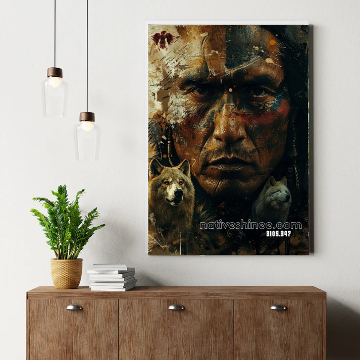 Painted Soul Guardian Canvas