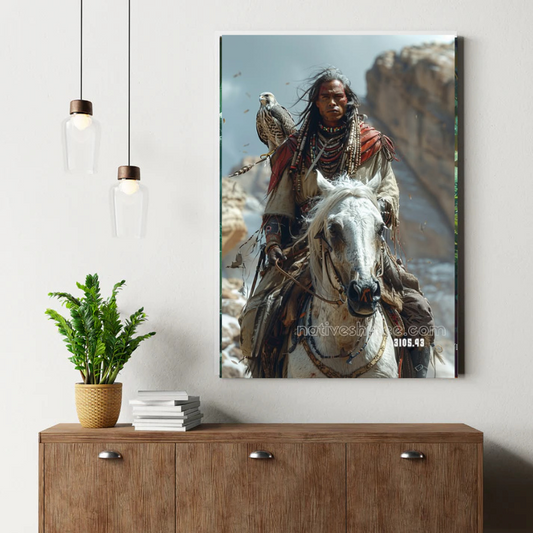 Rider of the Eagle Spirit Canvas