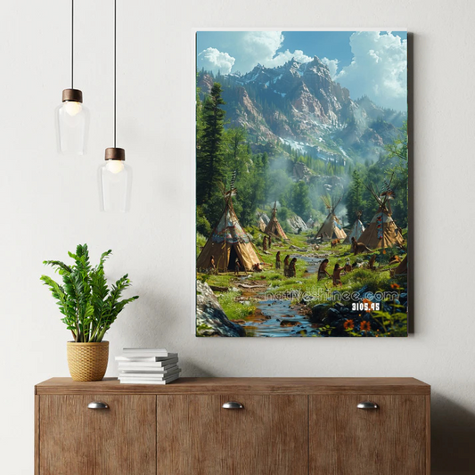 Valley of the Ancestors Canvas