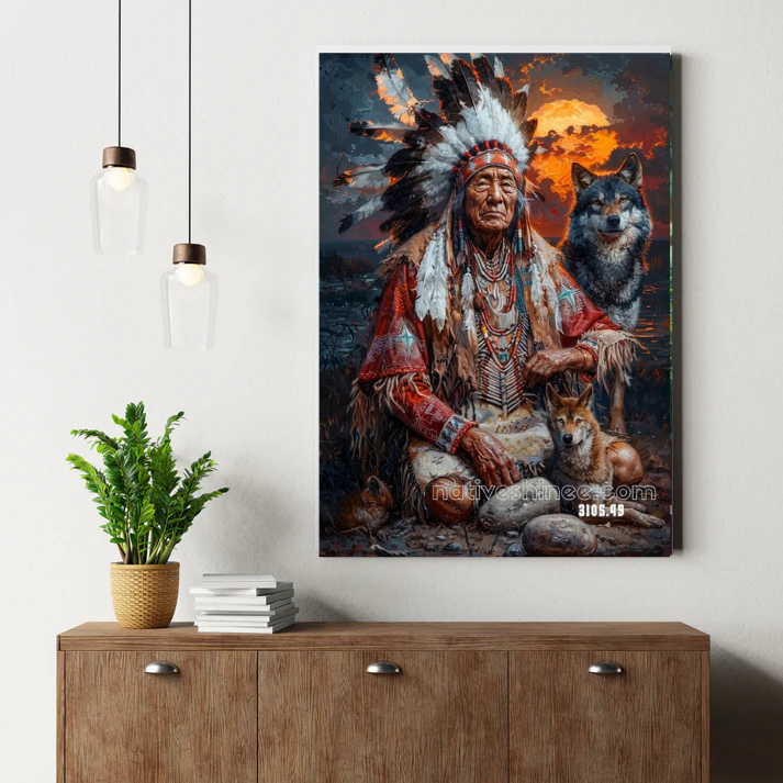 Steward of the Sunlit Mesa Canvas