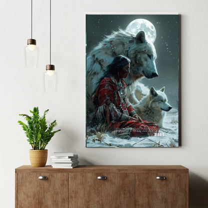 Vigil of the Sunlit Mesa Canvas