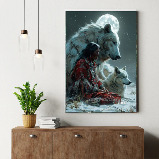 Vigil of the Sunlit Mesa Canvas