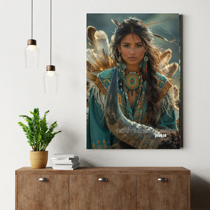 Dawn Forest Spirit Canvas