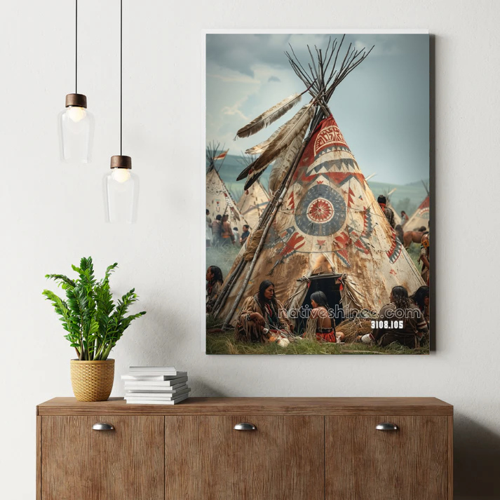 Blessing of the Summer Raven Canvas