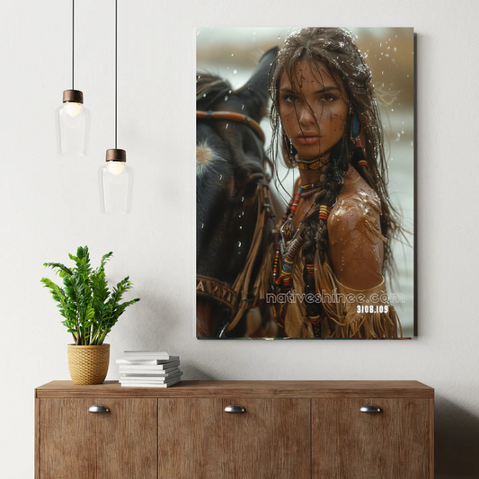 Blessing of the Summer Raven Canvas