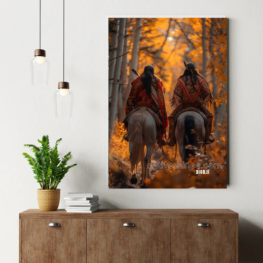 Noon River Spirit Canvas