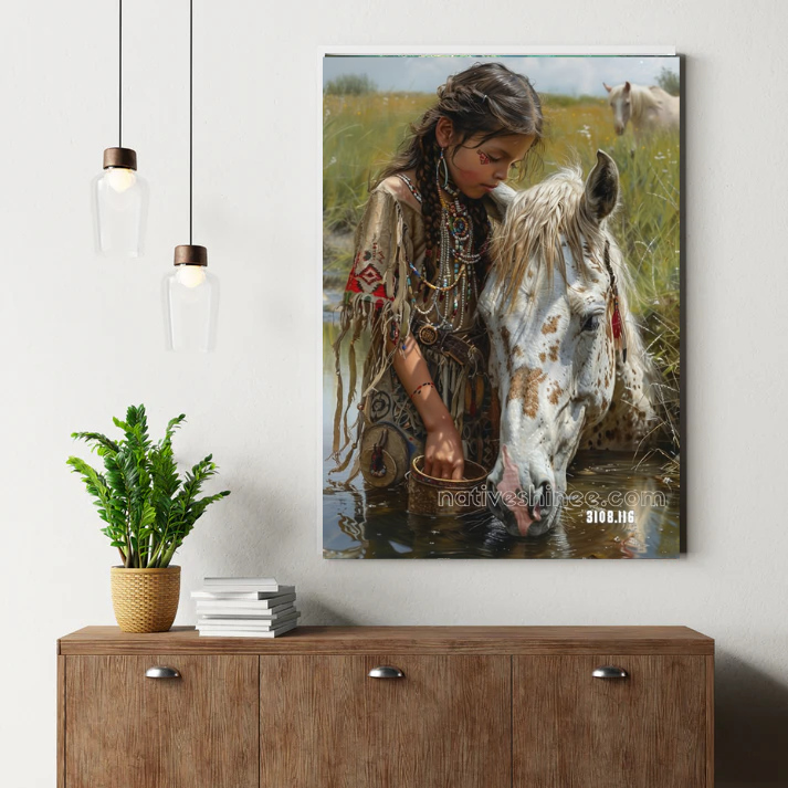 Harmony of the Summer Raven Canvas