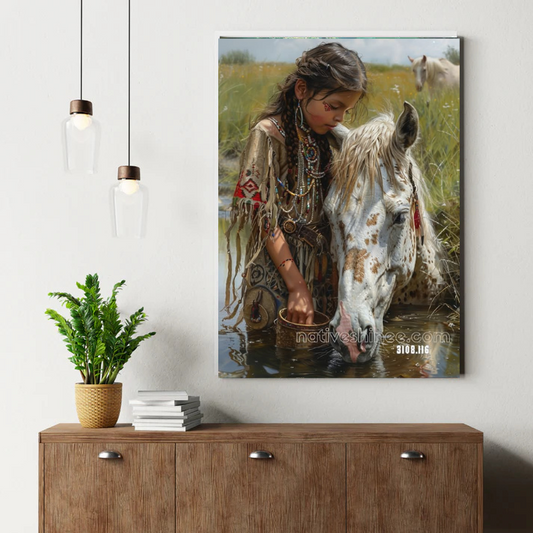 Harmony of the Summer Raven Canvas