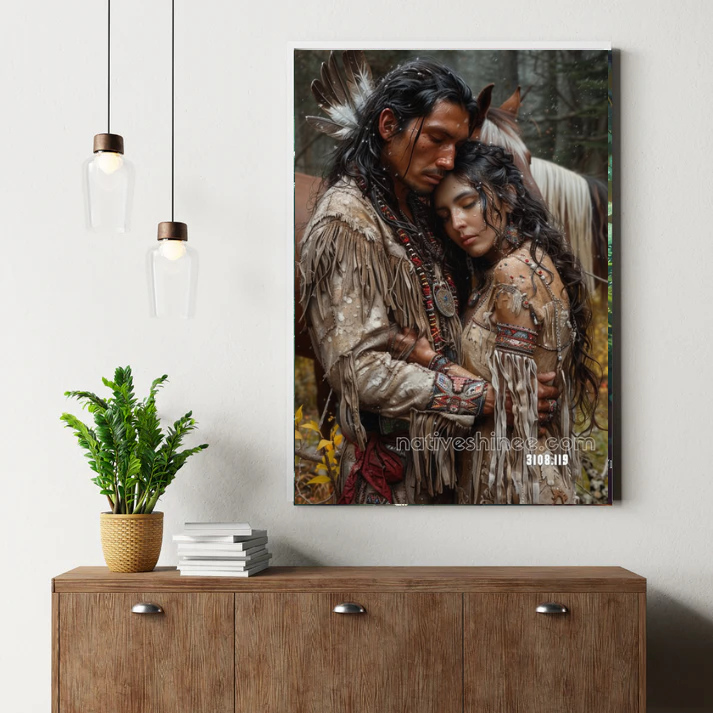 Song of the Winter Hawk Canvas