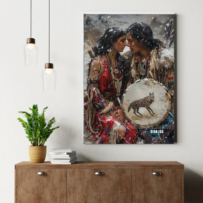 Prayer of the Summer Raven Canvas