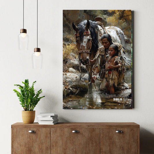 Riverbank Kinship Canvas