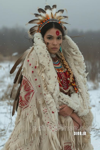 Winter Spirit Queen Canvas