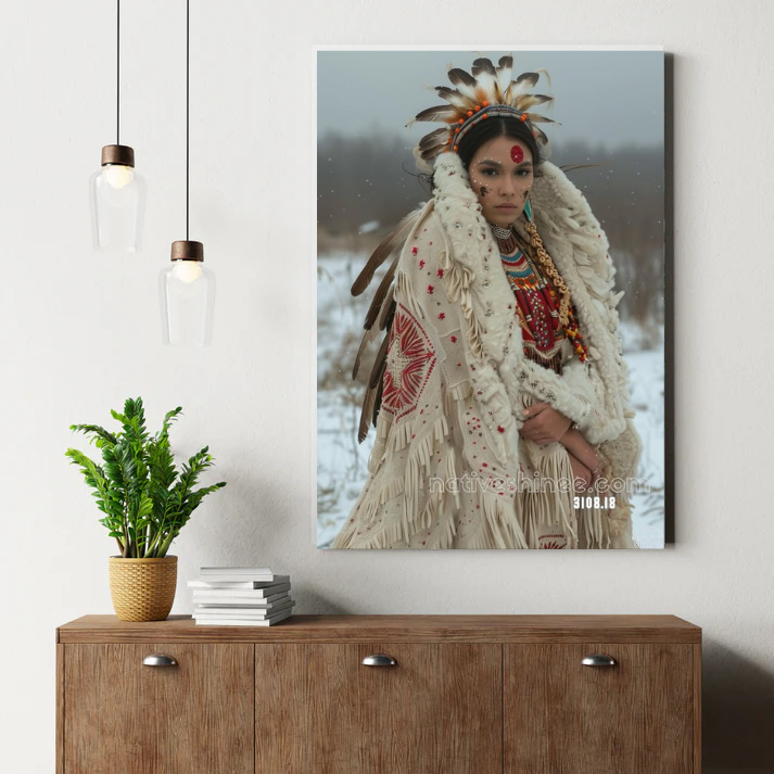 Winter Spirit Queen Canvas