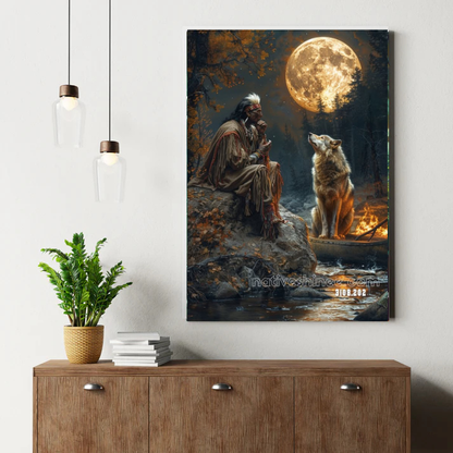 Whisper of the Moon Canvas