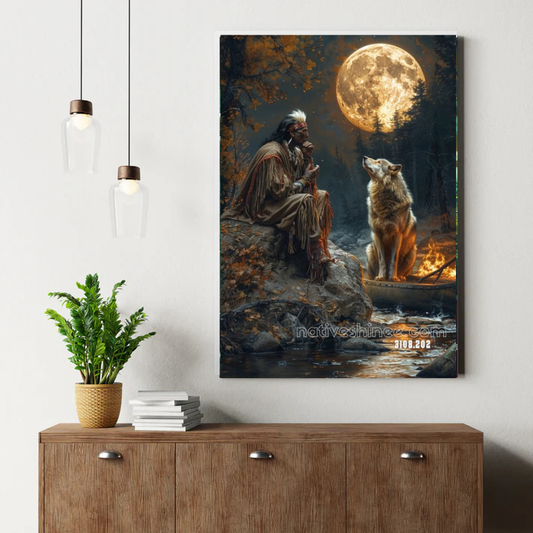 Whisper of the Moon Canvas