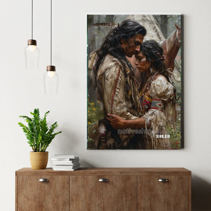 Native Love Connection Canvas