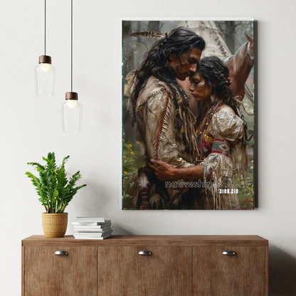 Native Love Connection Canvas