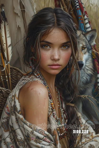 Spirit of the Wolf Canvas