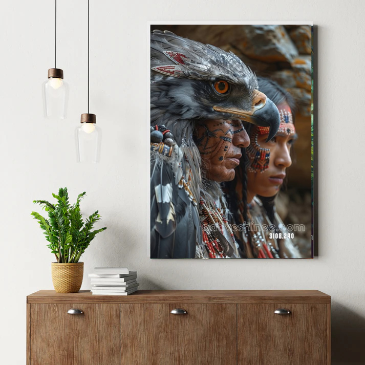 Spirits of the Eagle Clan Canvas