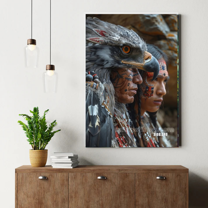 Spirits of the Eagle Clan Canvas