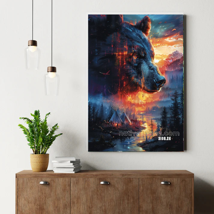 Midnight River Sentinel Canvas