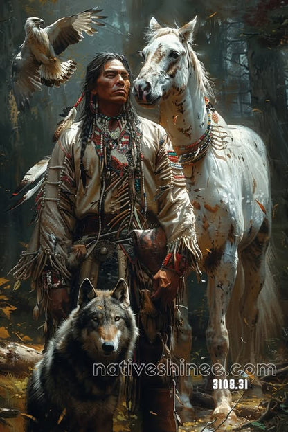 Lake Bone Child Canvas