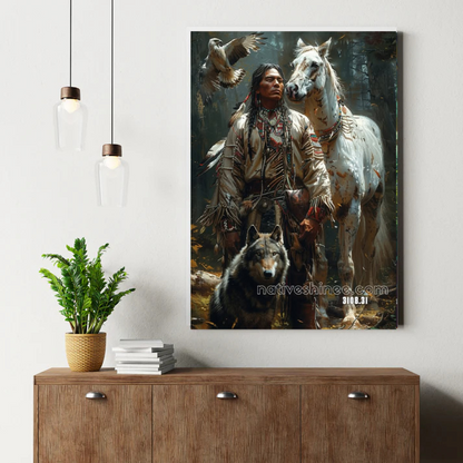 Lake Bone Child Canvas