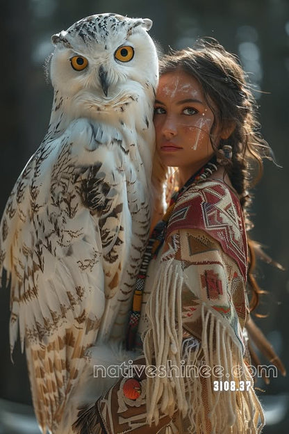 Owl Guardian Spirit Canvas