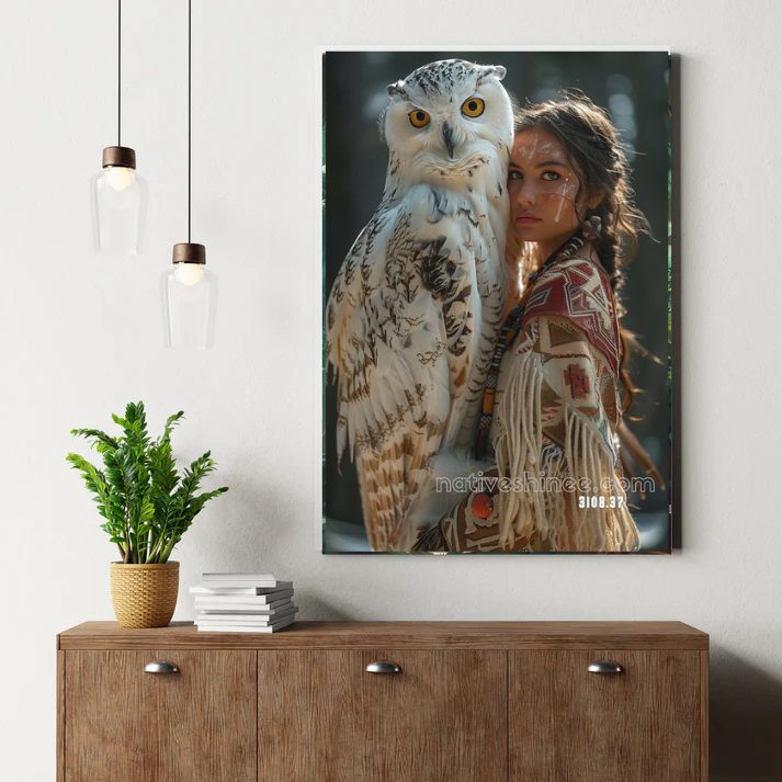 Owl Guardian Spirit Canvas