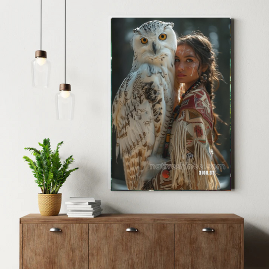 Owl Guardian Spirit Canvas