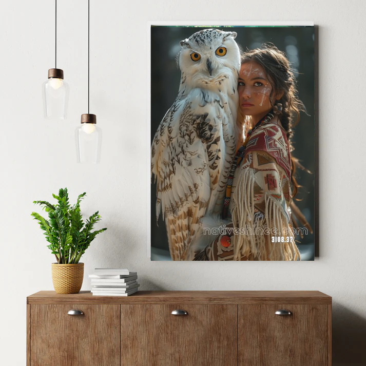 Owl Spirit Guardian Canvas