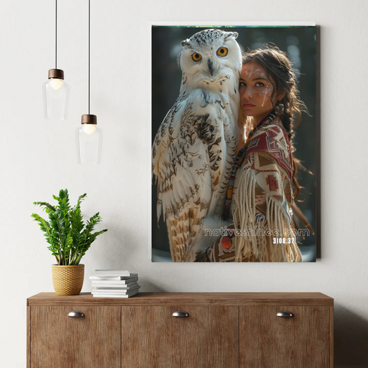 Owl Spirit Guardian Canvas