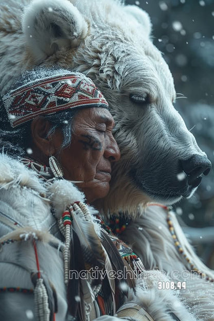 Arctic Bear Kin Canvas