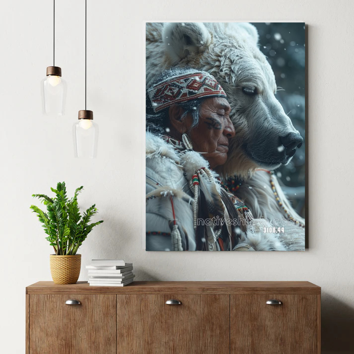 Arctic Bear Kin Canvas