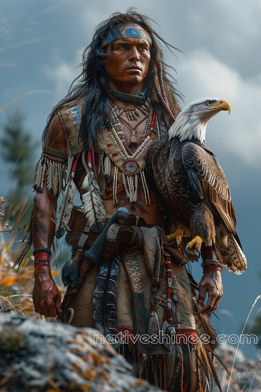 Eagle's Lifetime Native American Canvas