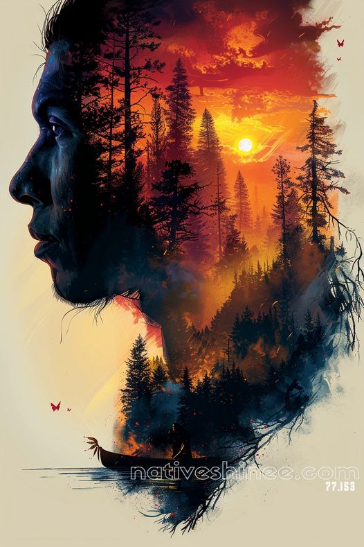 Soul of the Forest Native American Canvas VA