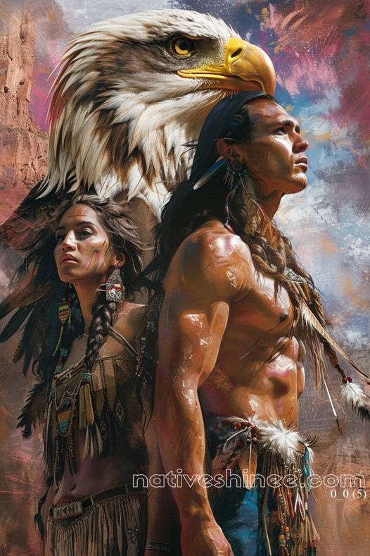 Guided by Spirit Native American Canvas