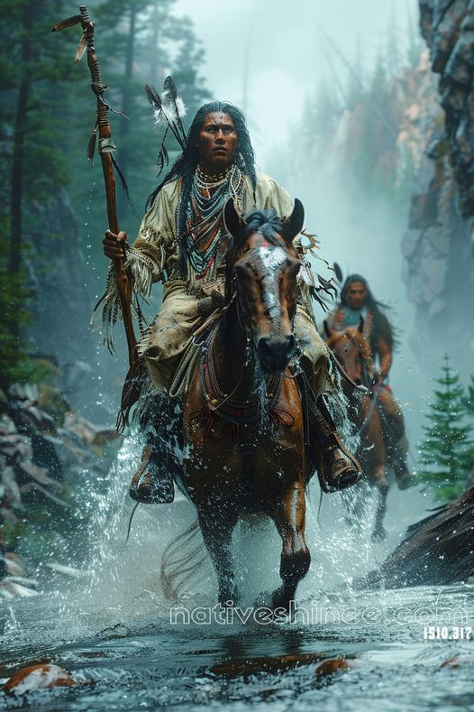 Sacred Journey Native American Canvas