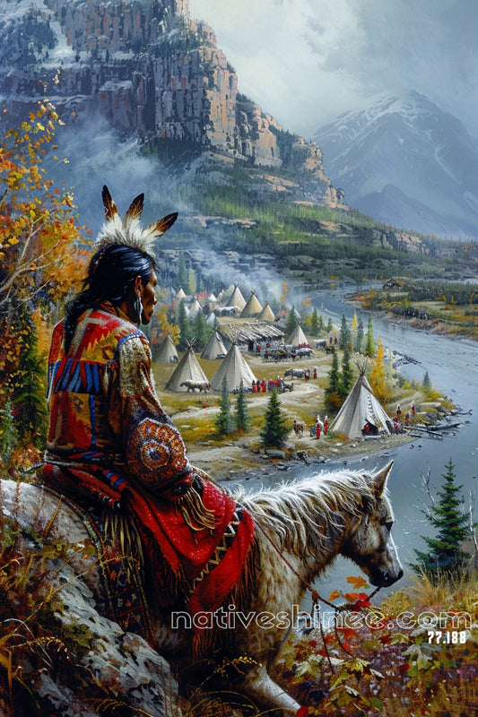 Our Harmony Native American Canvas