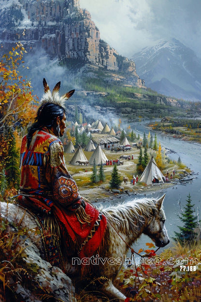 Sacred Balance Native American Canvas