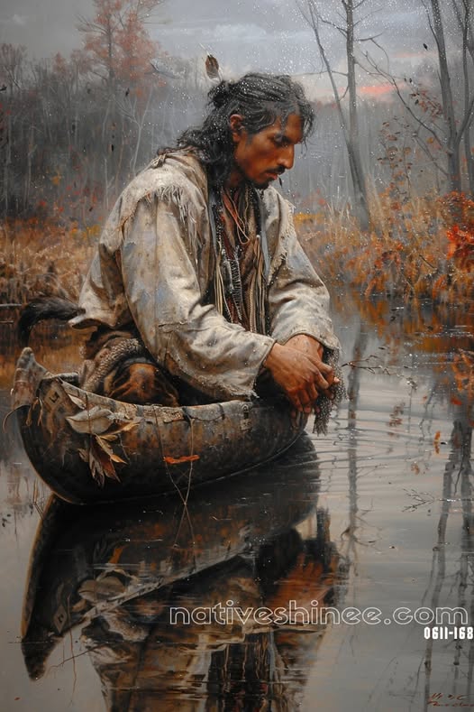 Reflections of the Soul Native American Canvas