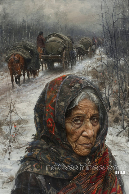 Unbroken Strength Native American Canvas