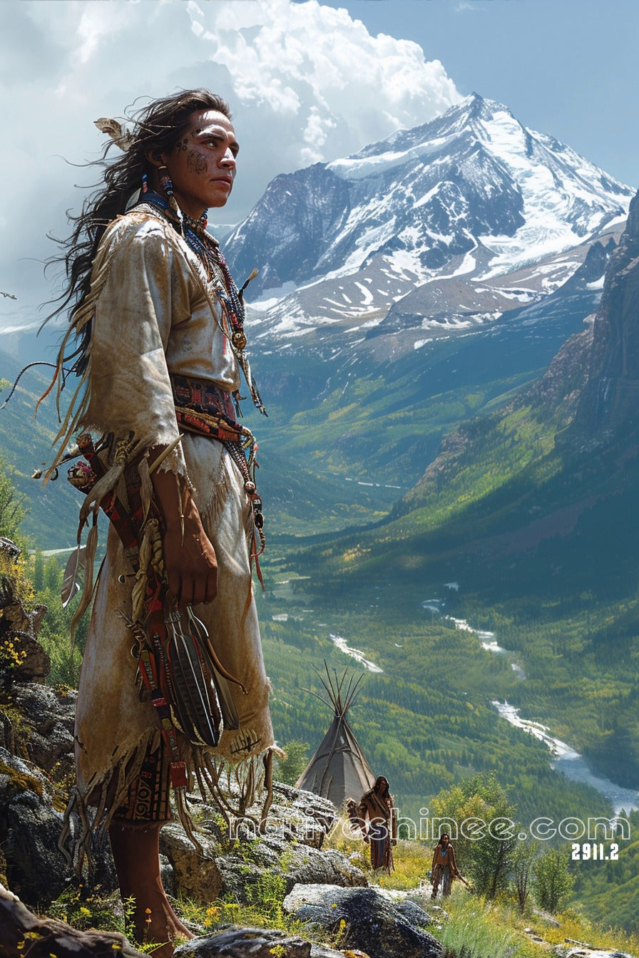 Our Wisdom Native American Canvas