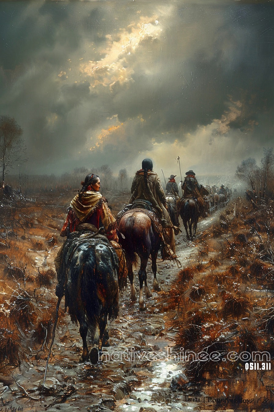 Our Journey Native American Canvas