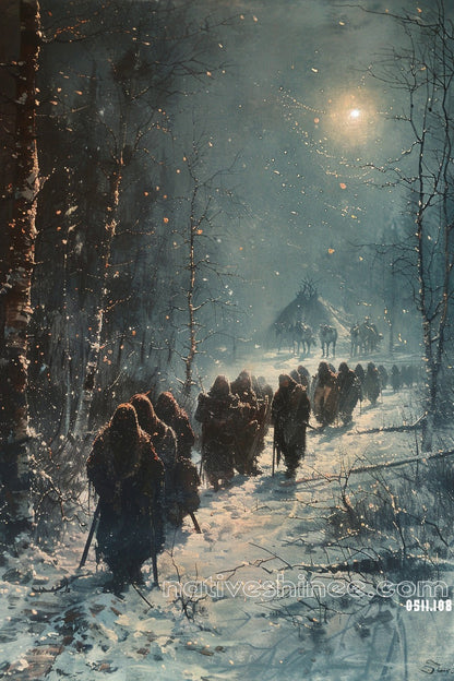 Unstoppable Native American Canvas