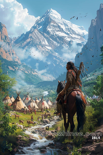 Our Land Native American Canvas