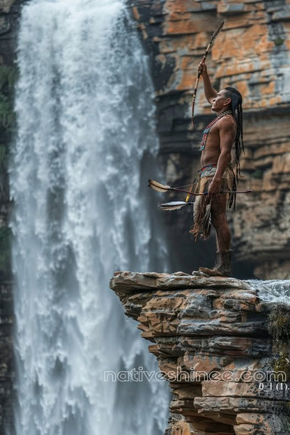 Keep It In Hand Native American Canvas